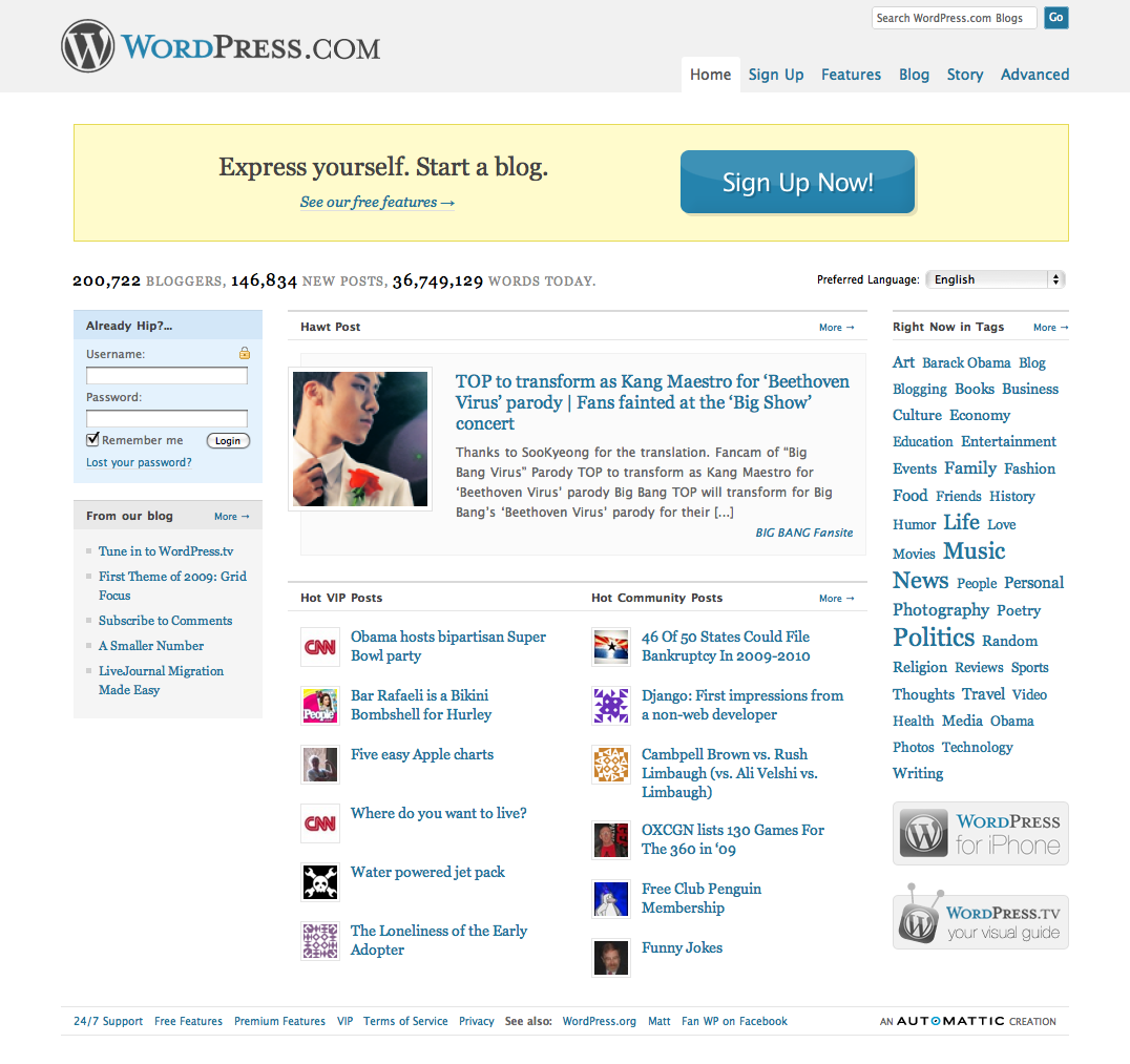 WordPress.com » Get a Free Blog Here