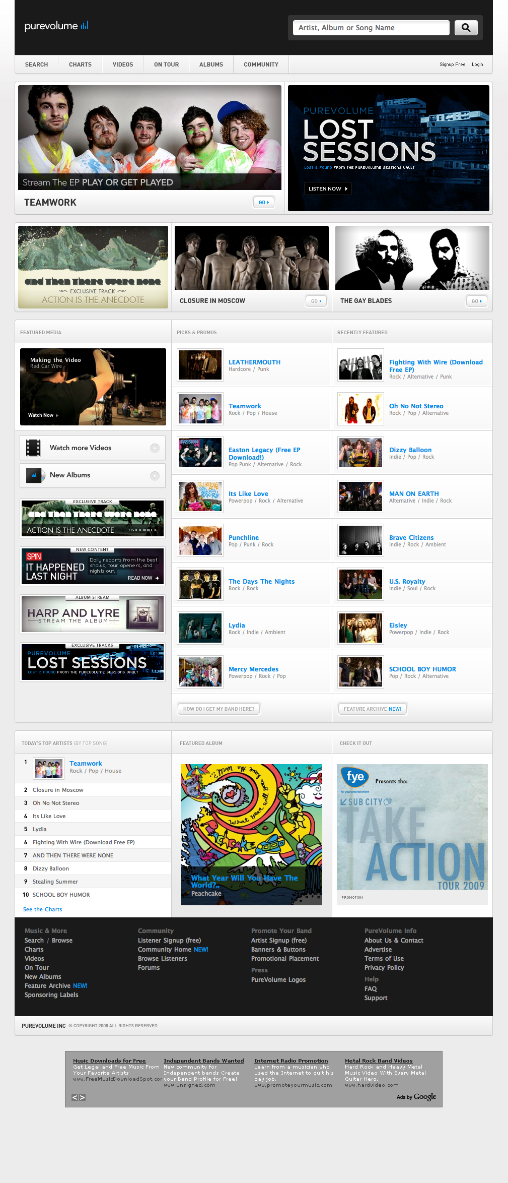 purevolume™ | We're Listening To You